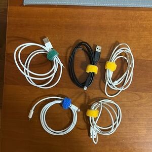 Set of 5 iPhone Charging Cables